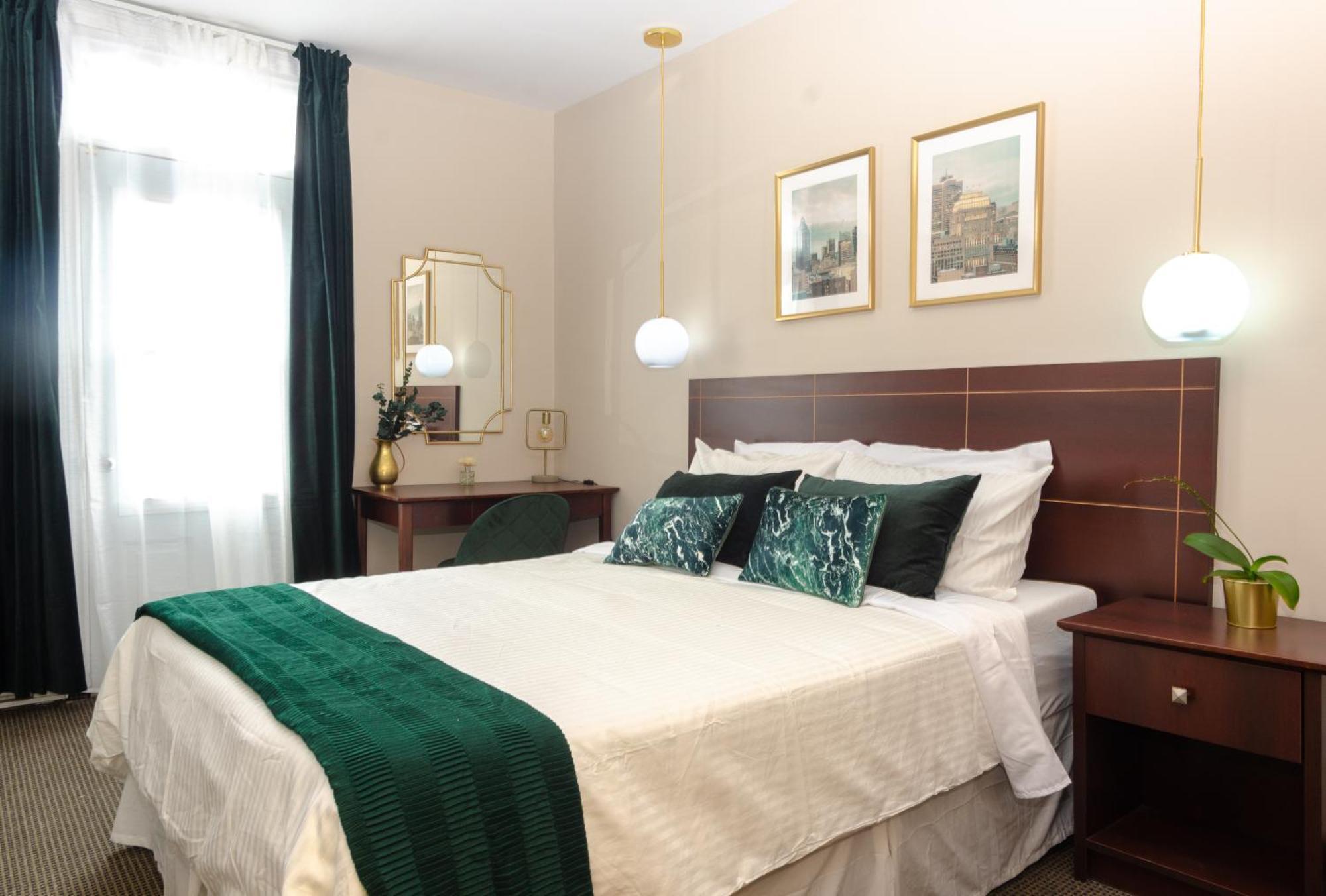 Hotel Dorion Монреаль Номер фото